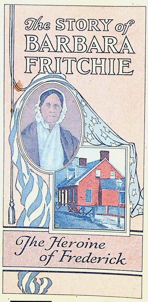 Barbara Fritchie Chocolate Shoppe Frederick Md 1928 Booklet The Story Of Barbara