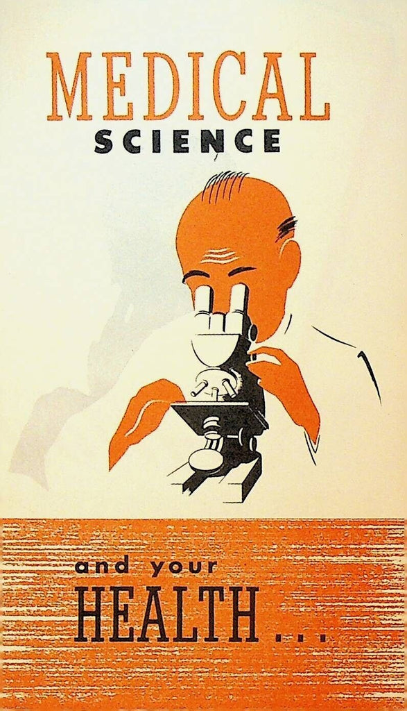 Medical Science & Your Health 1946 Brochure Minneapolis Honeywell Control System