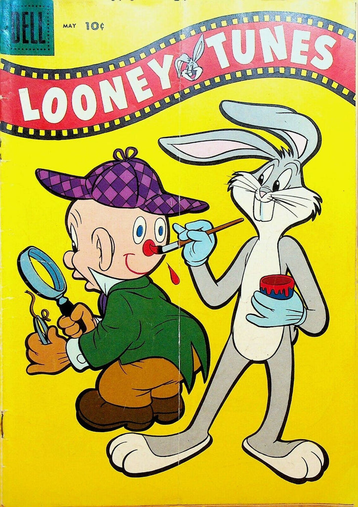 Looney Tunes 199 Dell Comics 1958 Bugs Bunny Elmer Fudd Detective
