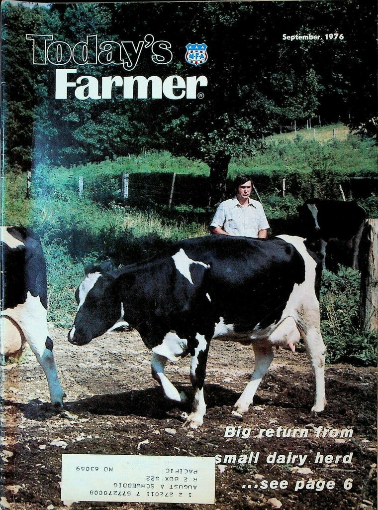 Today's Farmer Magazine September 1976 Ron DeLong Stone County Missouri