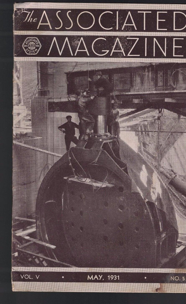 Associated Magazine May 1931 Van Wert Ohio Electricity