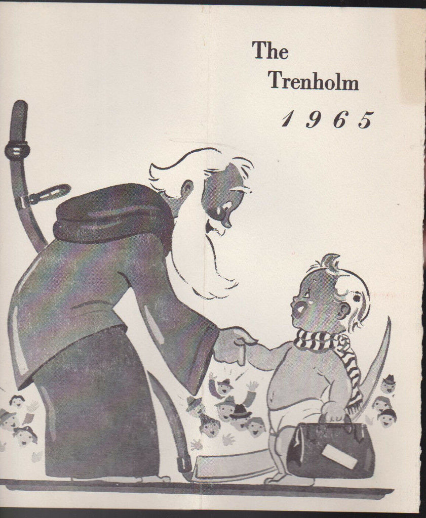 The Trenholm 1965 New Year's Eve Menu Rochester NY New Year's Baby