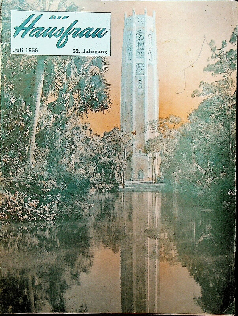 Die Hausfrau Magazine July 1956 Alexander Weiss Farmsburg Iowa