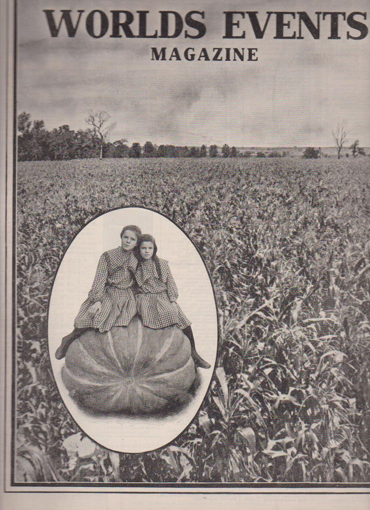 World's Events Magazine October 1905 Agricultural Gospel Trains