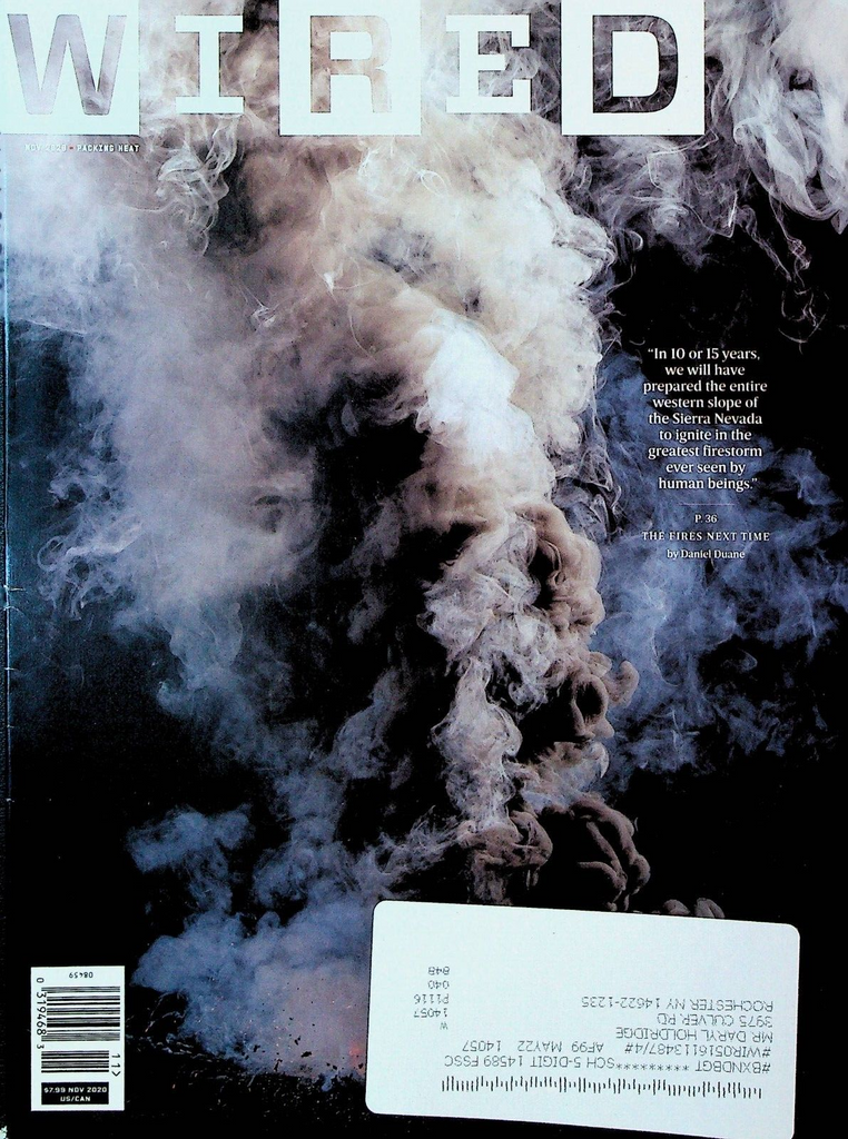 Wired Magazine November 2020 Fortnite Lora DiCarlo Paul Nakasone