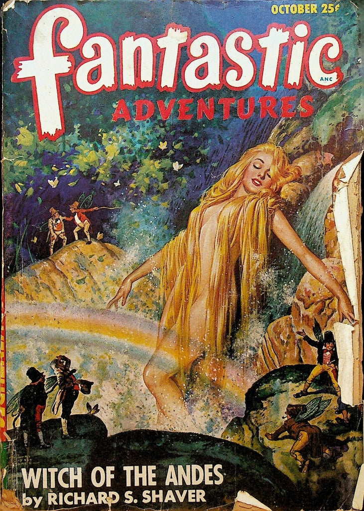 Fantastic Adventures October 1947 Robert Gipson Jones Richard S Shaver
