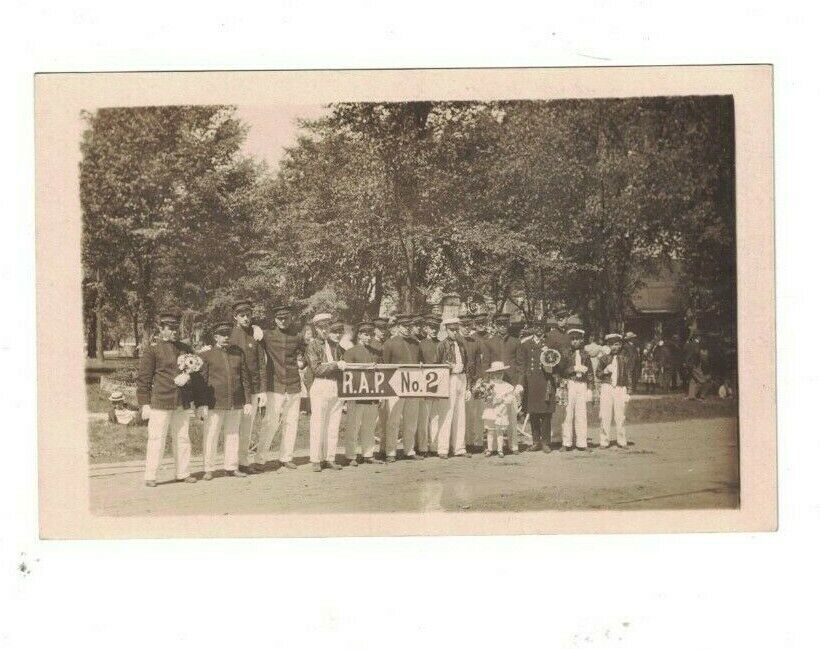 R.A.P. No. 2 RPPC Real Photo 1910s
