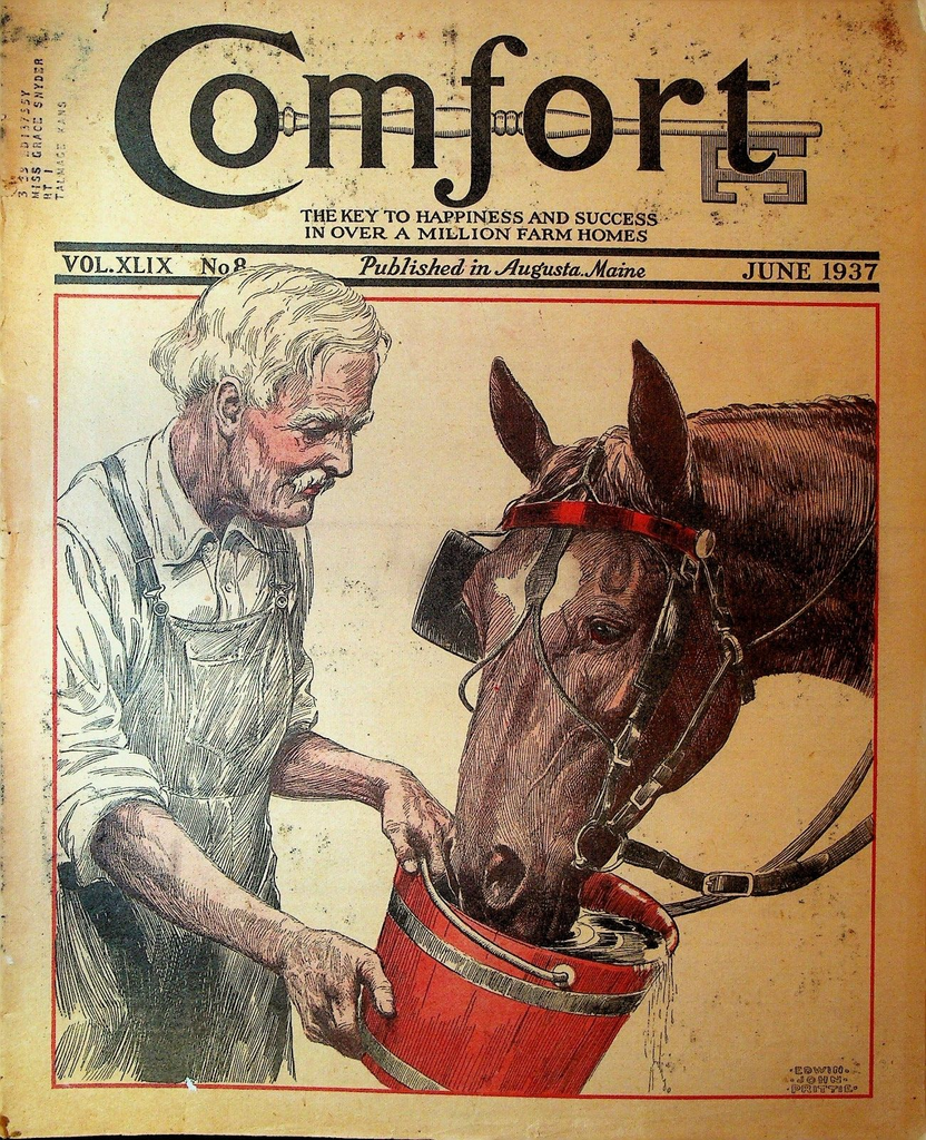 Comfort Magazine June 1937 Edwin John Prittie Lena Ellingwood