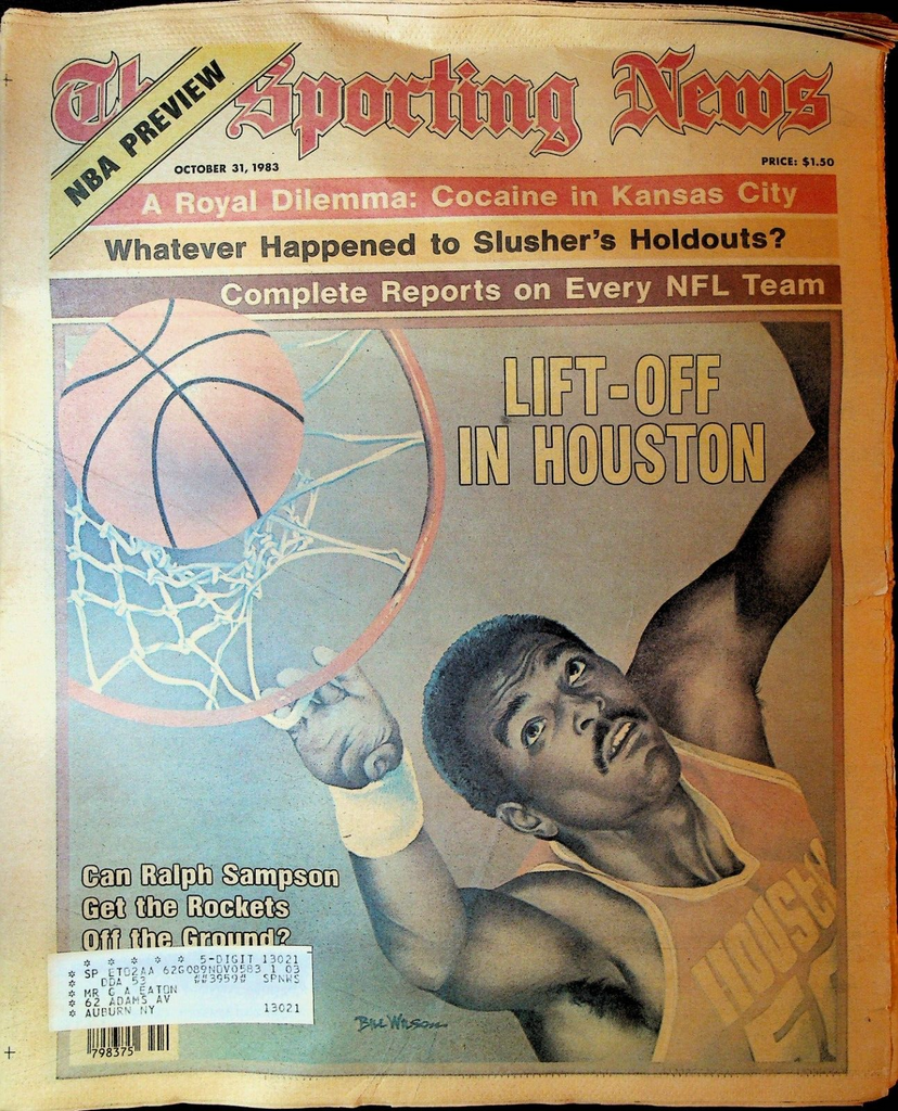 The Sporting News October 31 1983 Ralph Sampson  Kansas City Royals