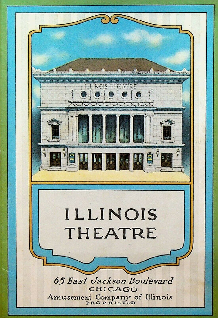 Head Over Heels Program Mitzi Hajos February 9 1919 Charles Judels