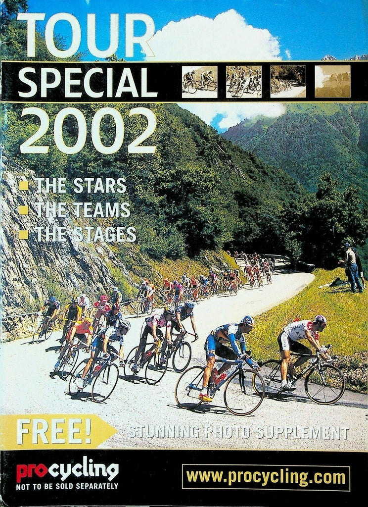 Pro Cycling Magazine Tour De France 2002 Special Supplement David Millar