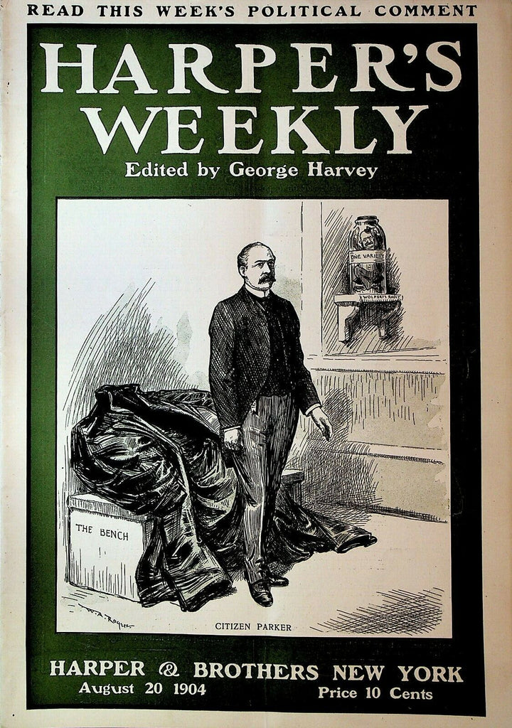Harper's Weekly August 20 1904 Saratoga Horse Racing National Tennis Champions