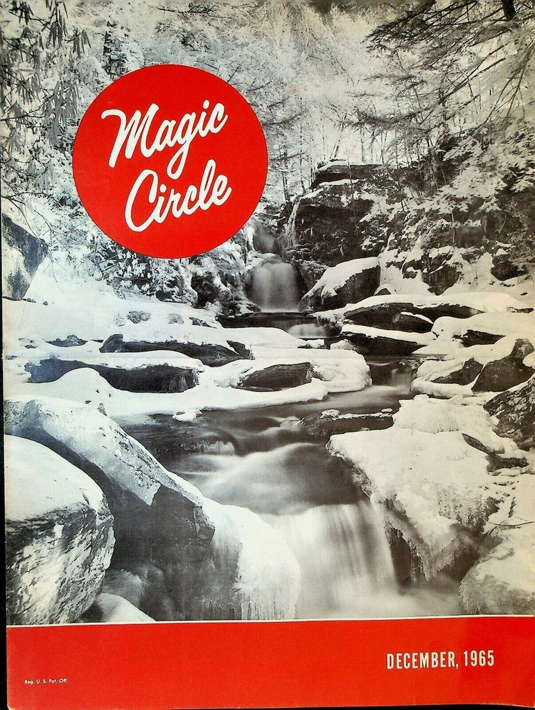 Magic Circle Magazine December 1965 Logging Timber Gondola Races