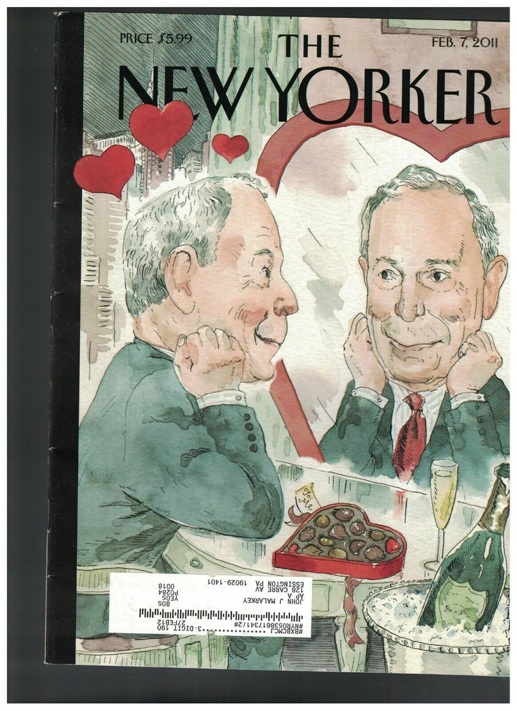 New Yorker Magazine February 7 2011 Barry Blitt Guillermo de Toro