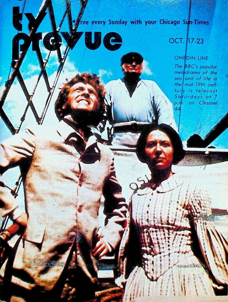 TV Prevue Magazine October 17 1976 Onedin Line Peter Gilmore Howard Lang