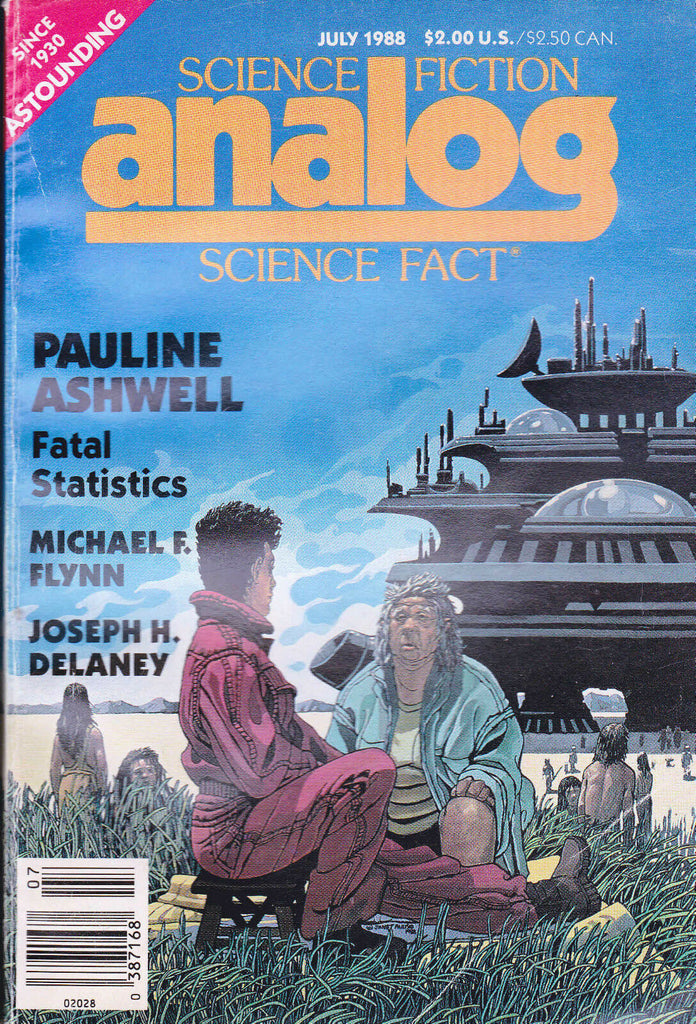 Analog Magazine Pauline Ashwell Joseph H Delaney Bill Johnson July 1988