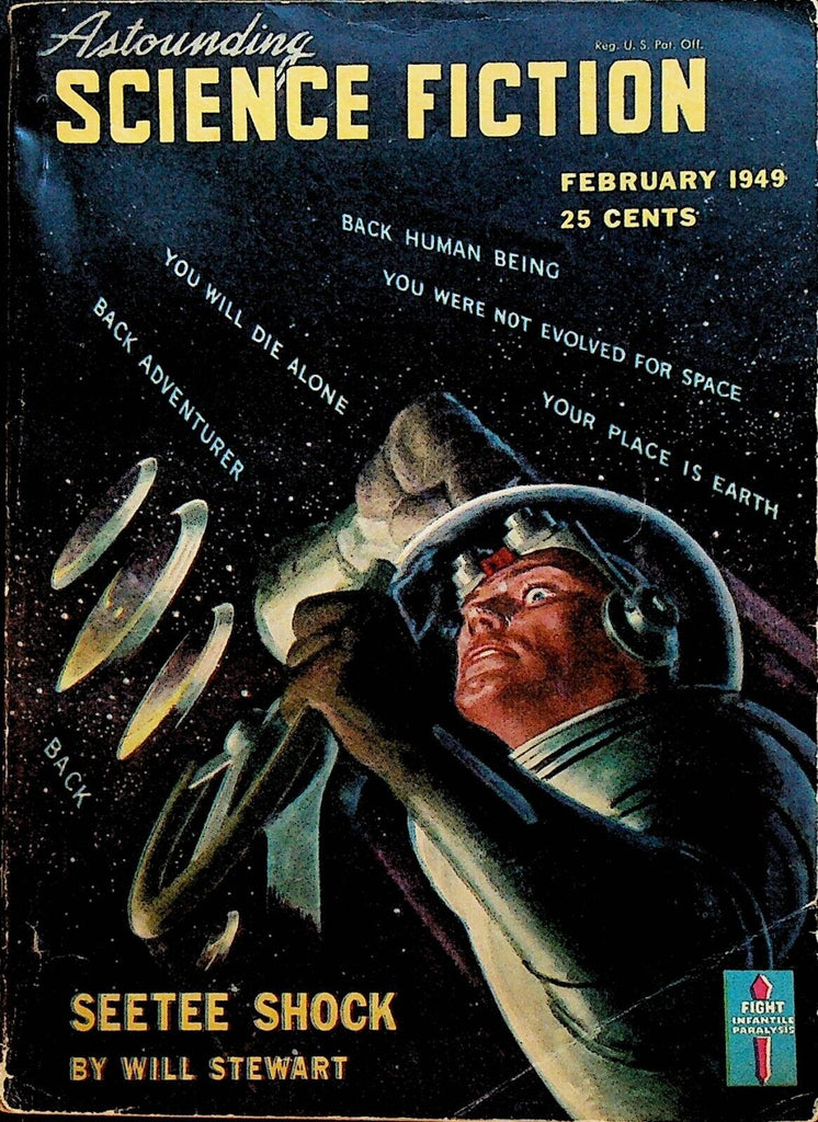 Astounding Science Fiction February 1949 Will Stewart Lewis Padgett EF Russell