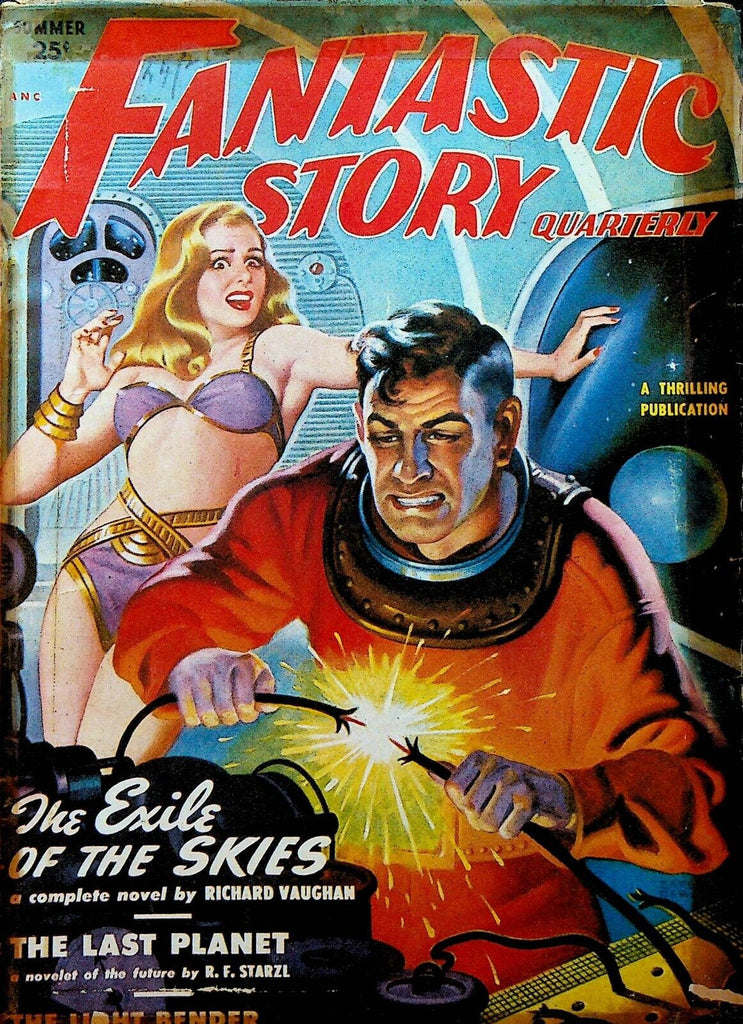 Fantastic Story Pulp Summer 1950 Jack Williamson Jack Blish Richard Vaughan