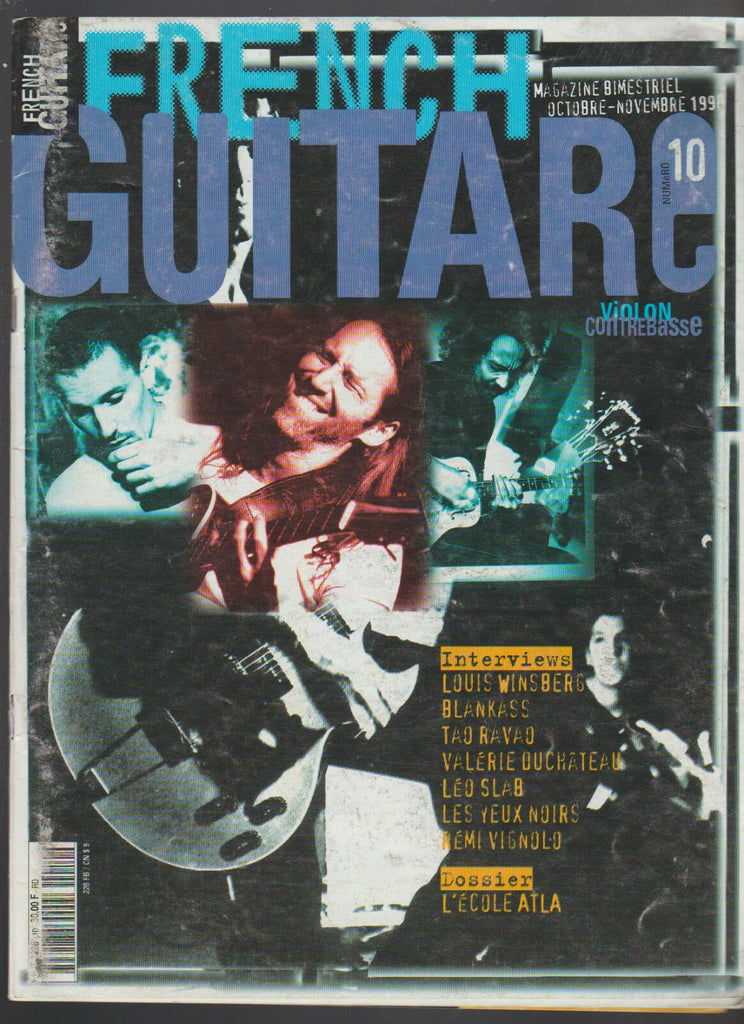 French Guitar Magazine October 1998 Louis Winsberg Leo Slab