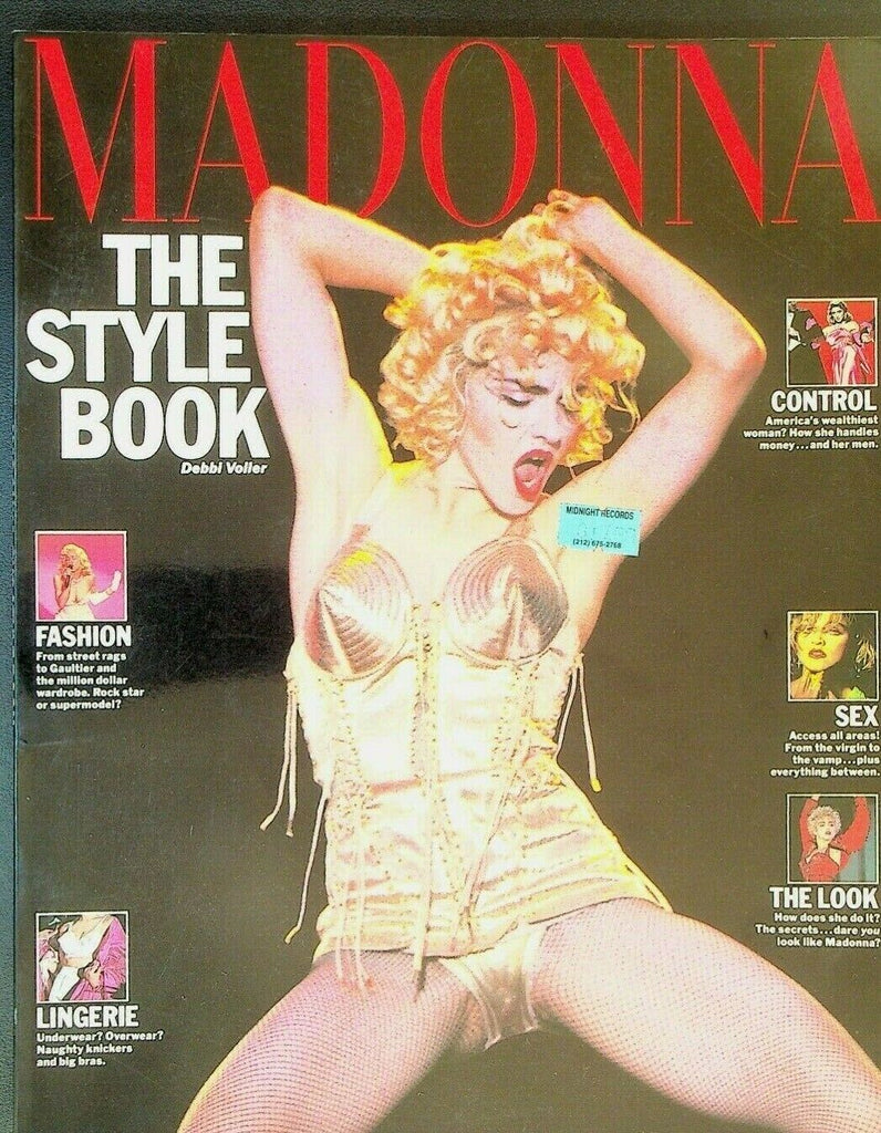 Madonna the Style Book Debbi Voller SC Fashion Lingerie Look Music