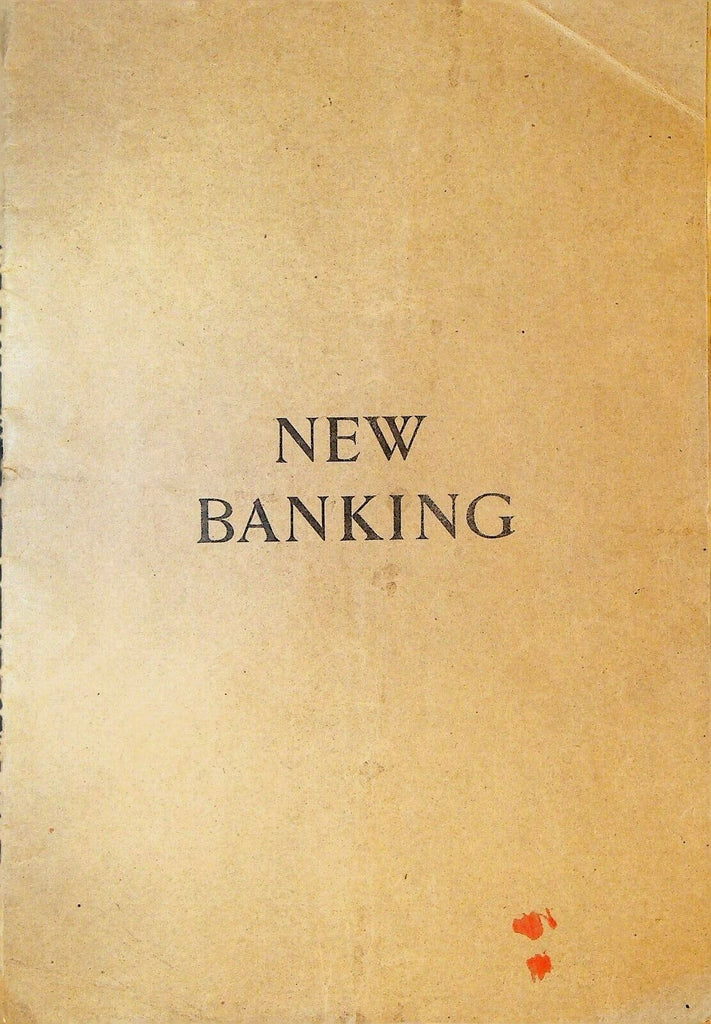 New Banking 1907 Williams & Rogers Series Business School SC Book
