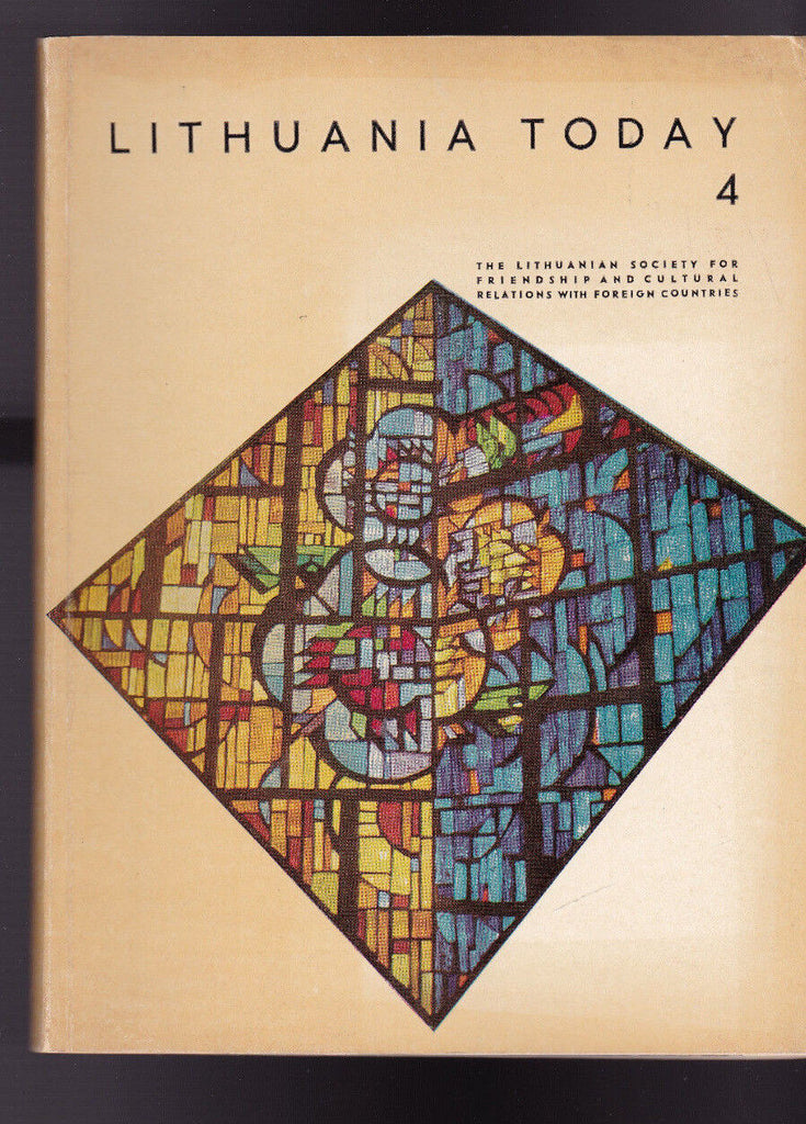 Lithuania Today 4 Booklet 1970 Lithuanian Society for Friendship & Cultural