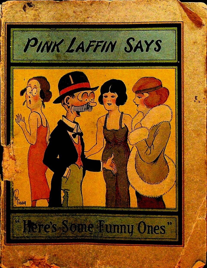 Pink Laffin Says Here's Some Funny Ones 1922 Western Publishing