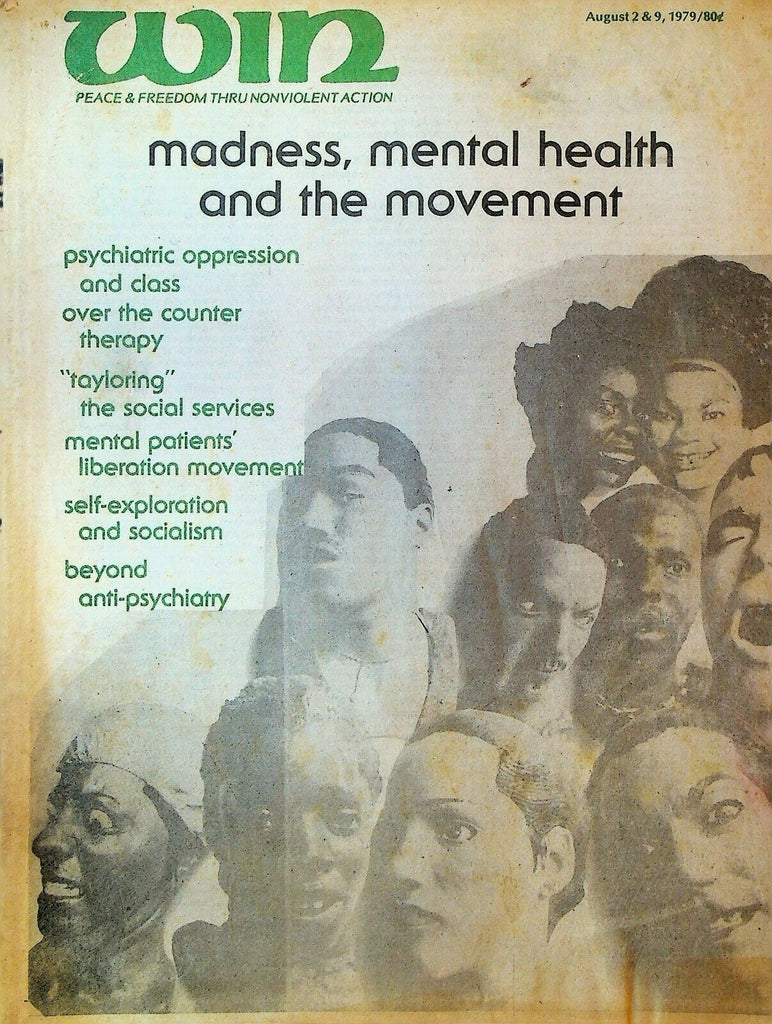 Win Magazine August 2 1979 John Ahearn Psychiatric Oppression