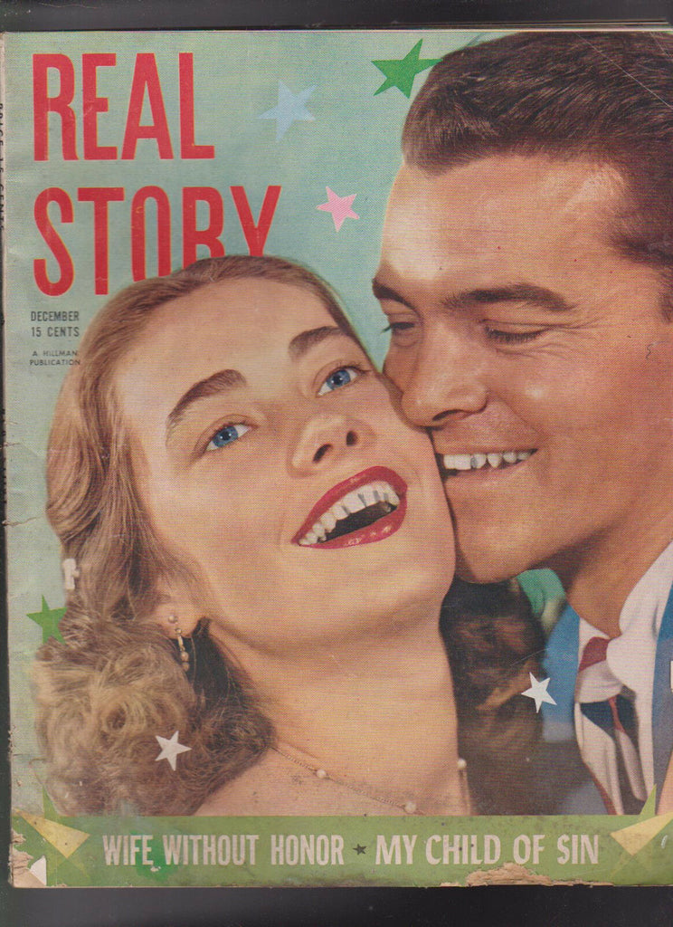 Real Story Magazine December 1952 Wife Without Honor My Child of Sin