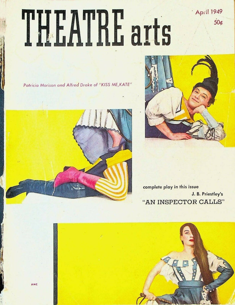 Theatre Arts Magazine April 1949 Sidney Howard Felicia Montealegre Truman Capote