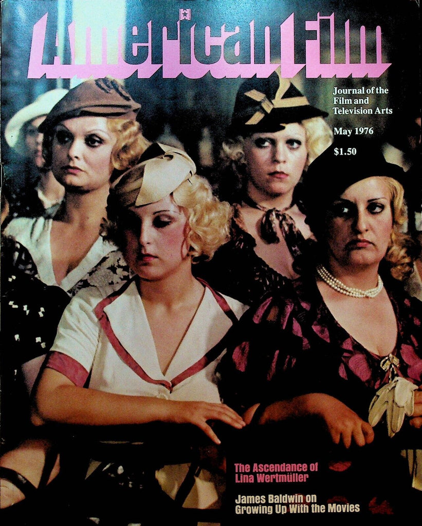 American Film Magazine May 1976 Lina Wertmuller James Baldwin Raymond Chandler