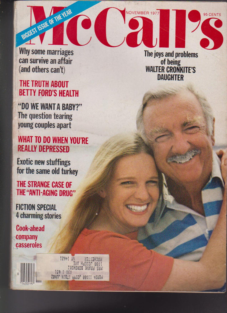 McCall's Magazine Walter Cronkite Charles Bronson November 1977