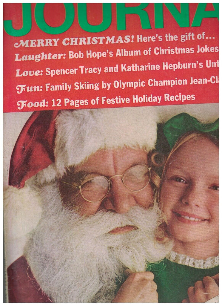 Ladies Home Journal December 1968 Spencer Tracy Katharine Hepburn Christmas