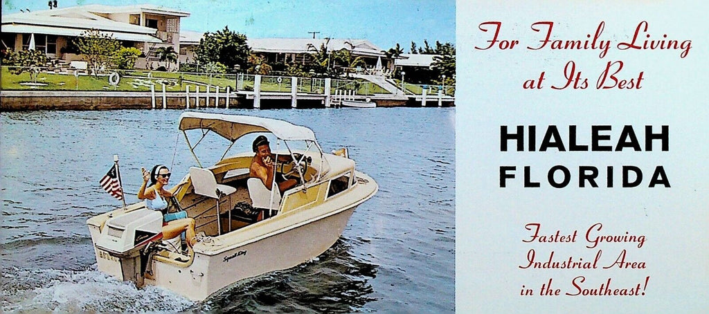 Hialeah Florida Booklet Family Living At Its Best 1950s