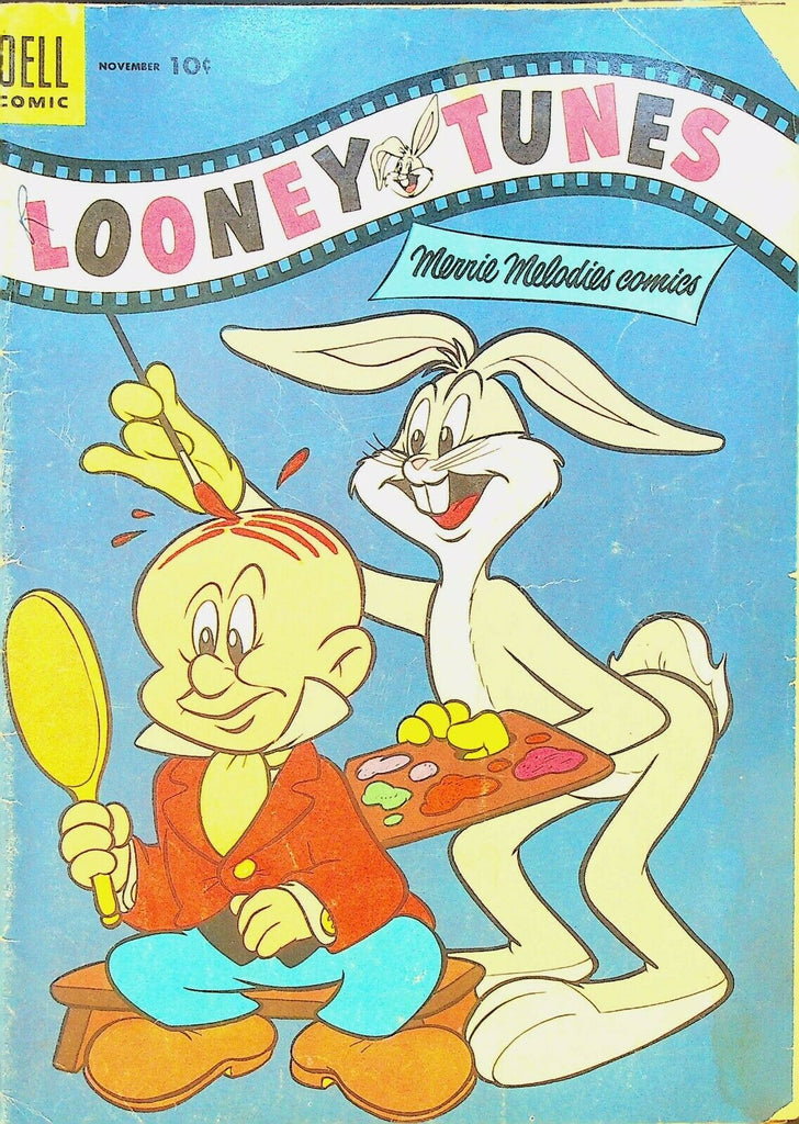 Looney Tunes 157 Dell Comics 1954 Bugs Bunny Elmer Fudd Paint Scalp