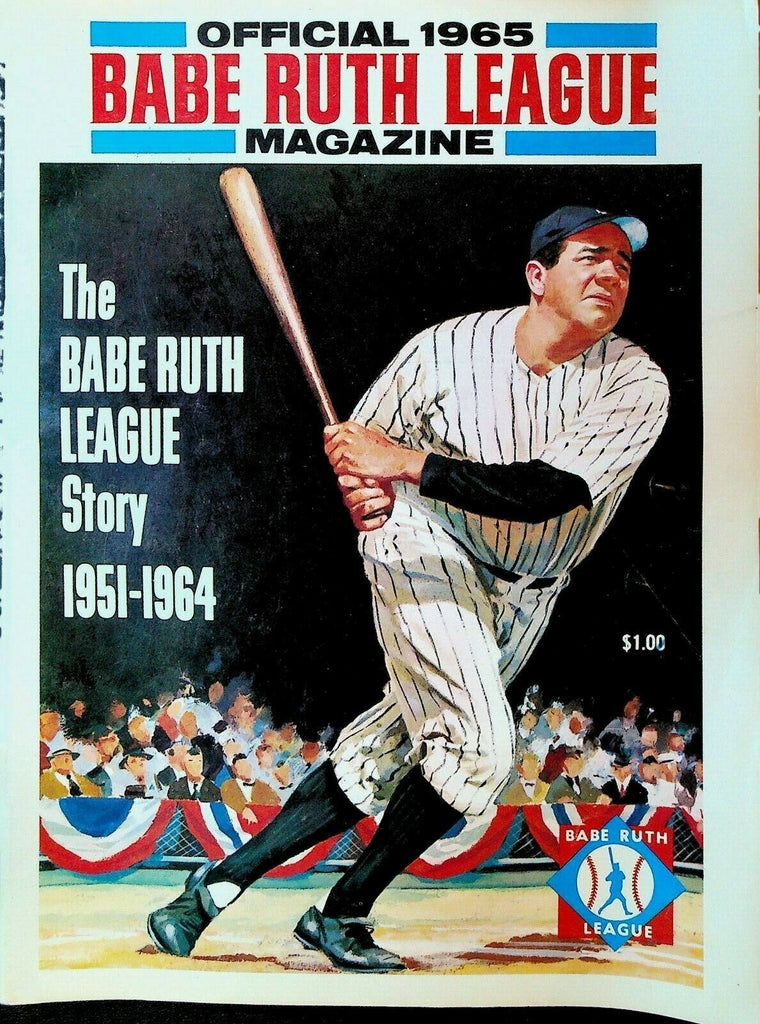 Babe Ruth League Official Magazine 1965 Mickey Lolich Vada Pinson