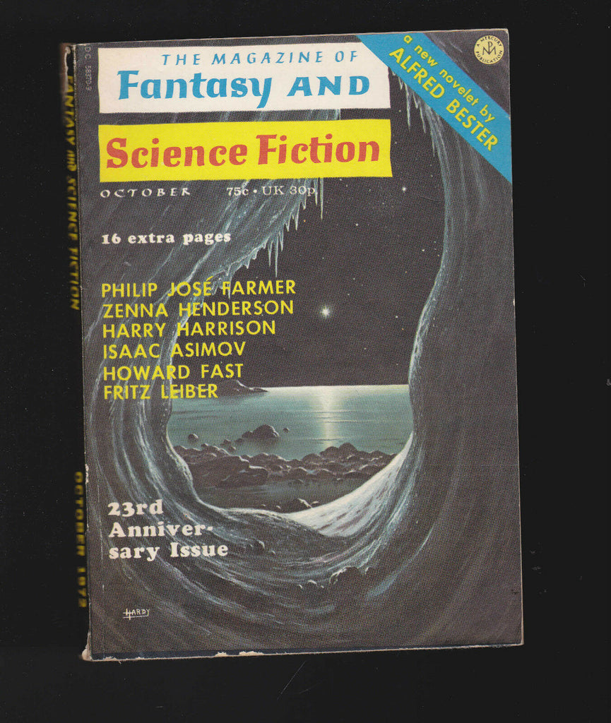 Magazine of Fantasy & Science Fiction October 1972 Philip Jose Farmer, Asimov