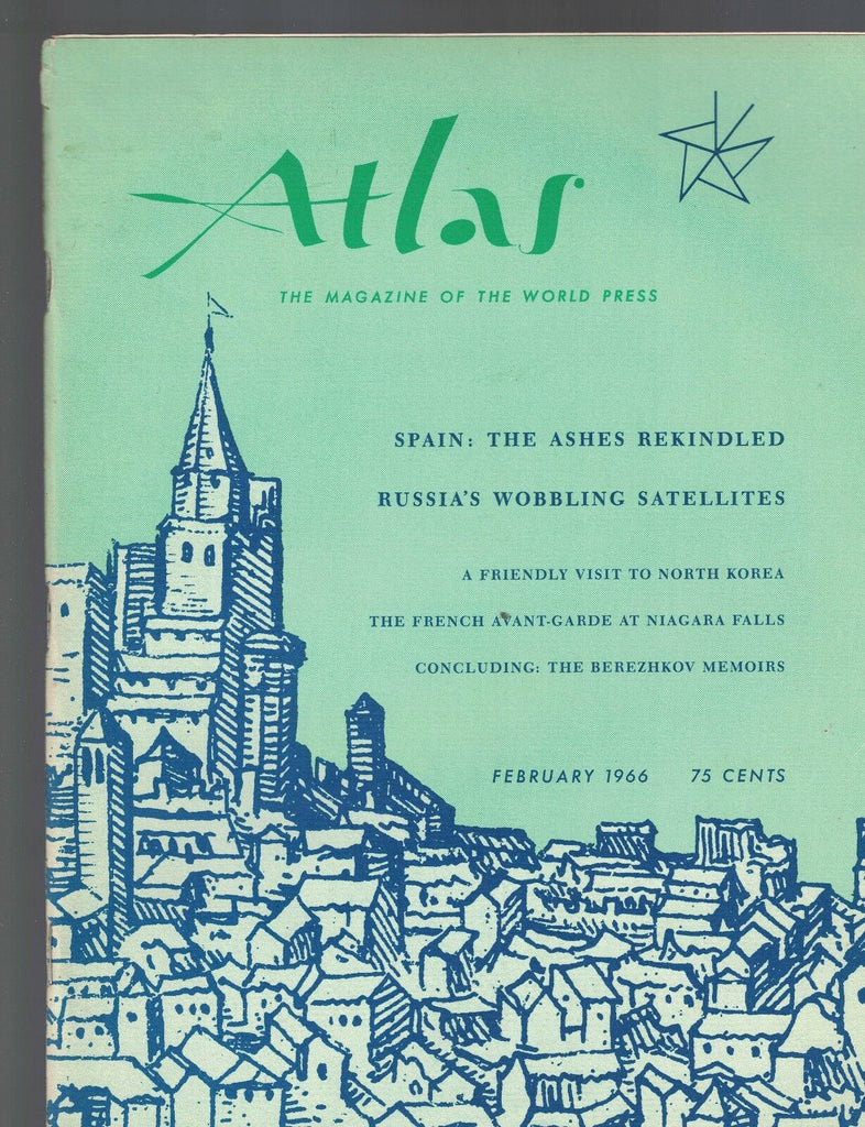 Atlas Magazine February 1966  Miracle on the Daidong North Korea Niagara Falls