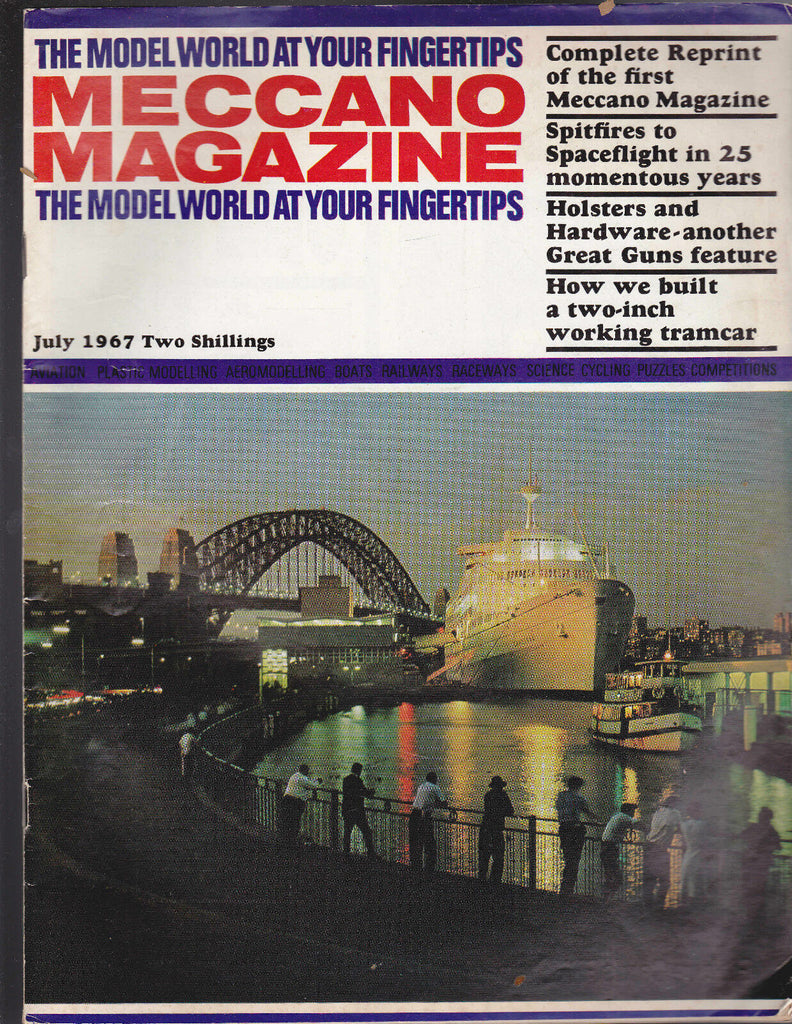 Meccano Magazine Reprints 1st Issue Working Tramcar July 1967
