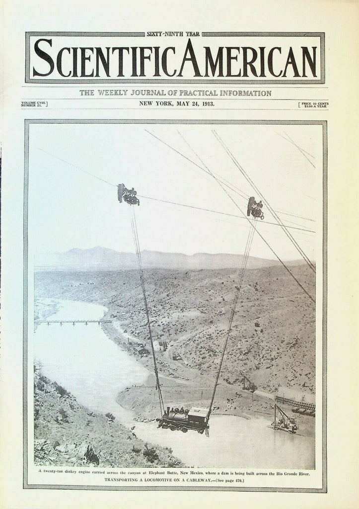 Scientific American May 24 1913 Raphael Dubois Curacao