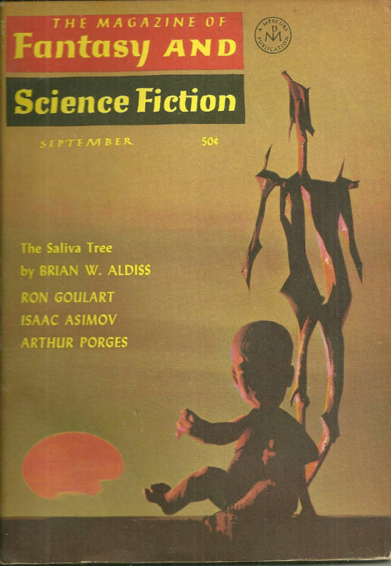 Magazine of Fantasy & Science Fiction September 1965  ARTHUR PORGES