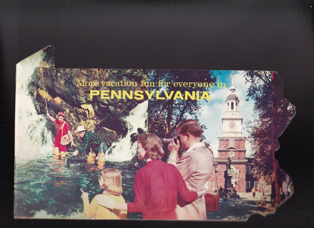 More Vacation Fun for Everyone in Pennsylvania Booklet 1957