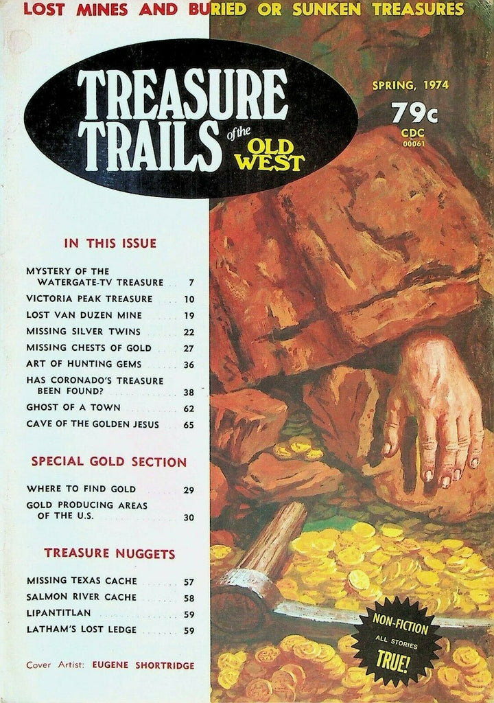 Treasure Trails of the Old West Spring 1974 Van Duzen Mine Coronado's Treasures