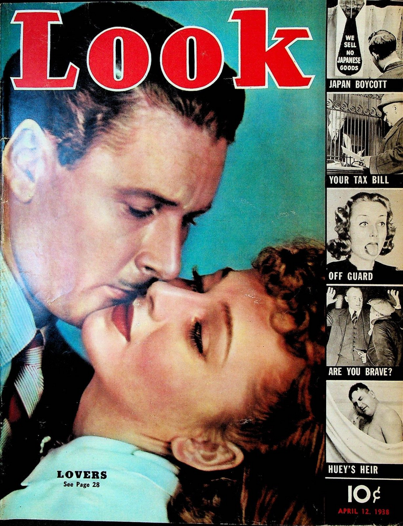 Look Magazine April 12 1938 Paulette Goddard Marlene Dietrich Ginger Rogers