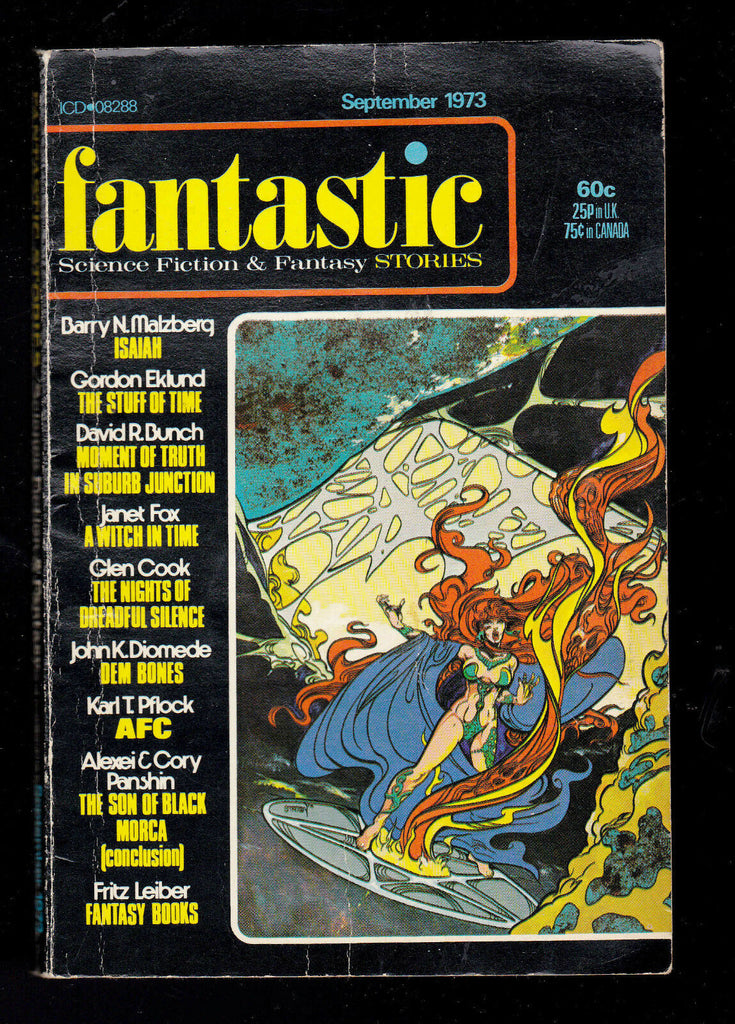 Fantastic Stories Magazine Gordon Eklund Fritz Leiber Janet Fox September 1973