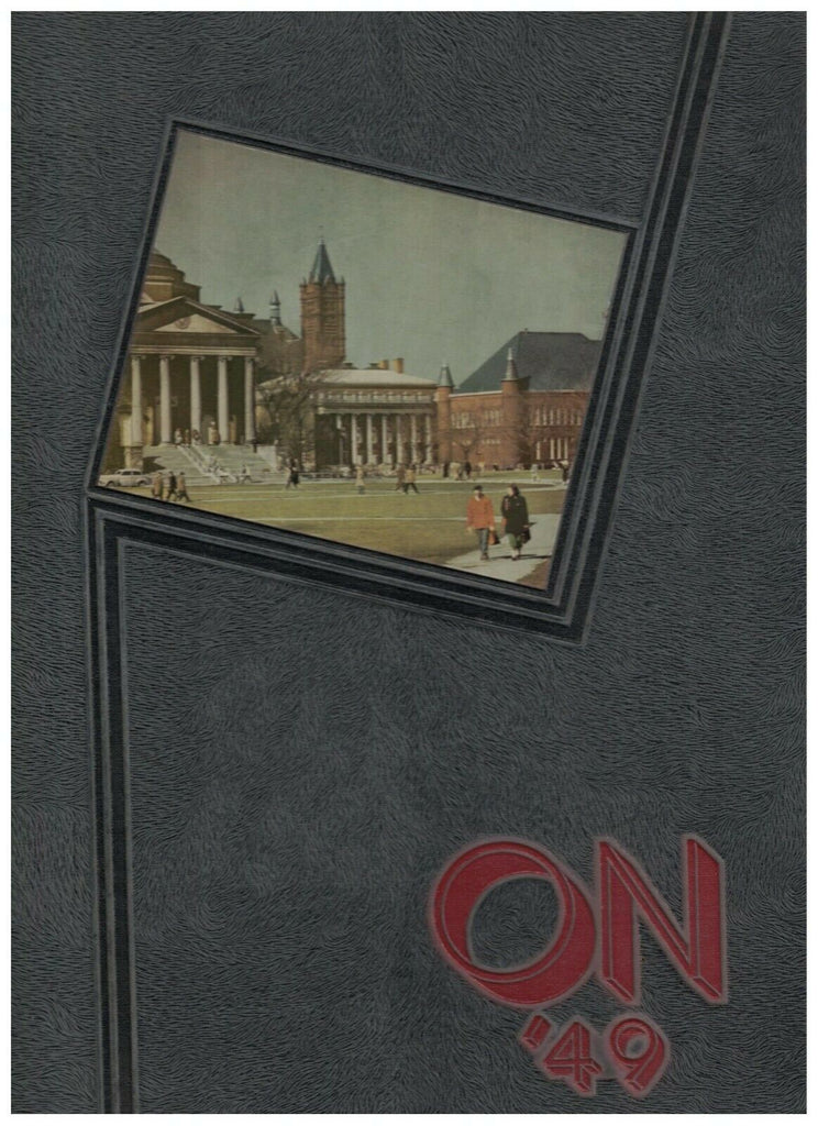 Syracuse University 1949 Yearbook Onondagan Jerry Stiller Dick Clark