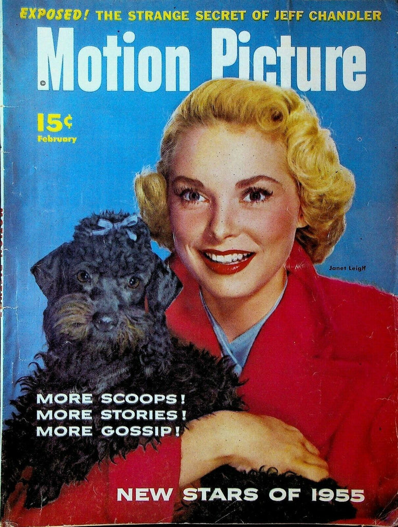 Motion Picture Magazine February 1955 Debbie Reynolds Janet Leigh John Wayne