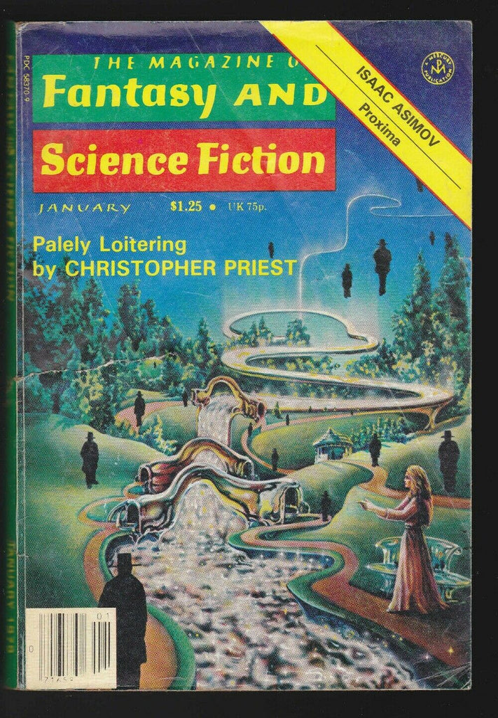 Magazine of Fantasy & Science Fiction January 1979 Christopher Priest
