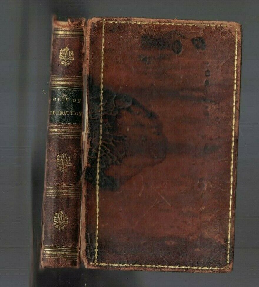 Detraction Displayed by Amelia Opie HC 1828 Orville A Roorbach