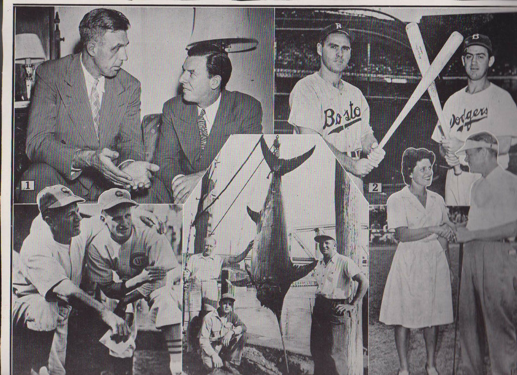 Tommy Holmes Byron Nelson Del Bissonette Dispatch Photo News Service